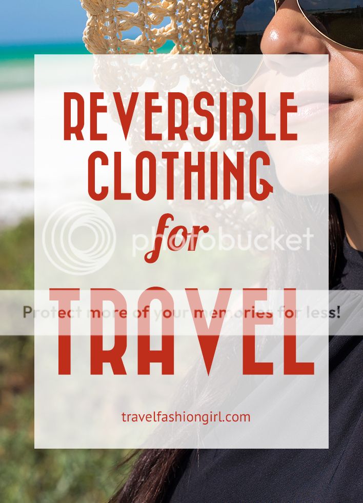 Reversible Clothing for Travel 3 Pieces, Up to 12 Outfits!